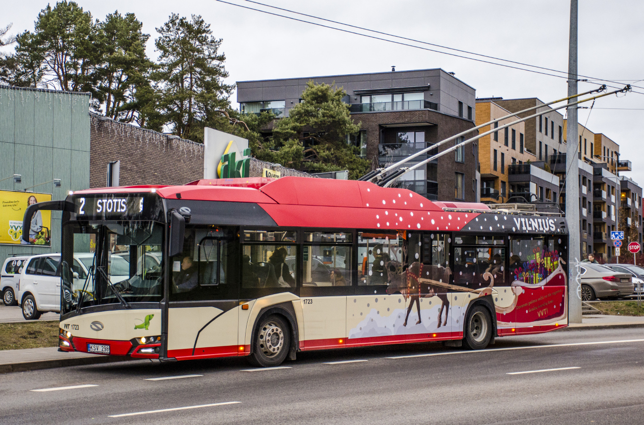 Wilno, Solaris Trollino IV 12 Škoda Nr 1723