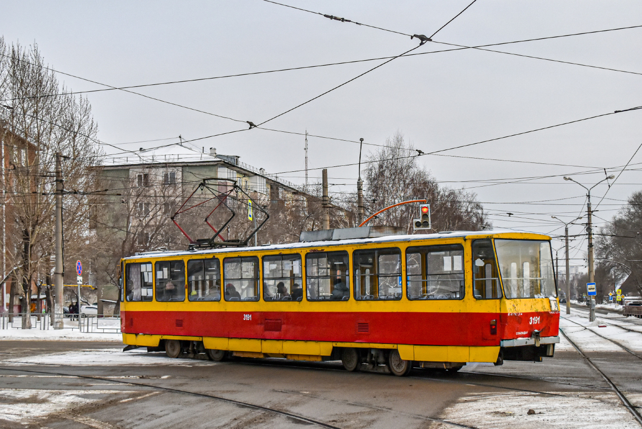 Барнаул, Tatra T6B5SU № 3191