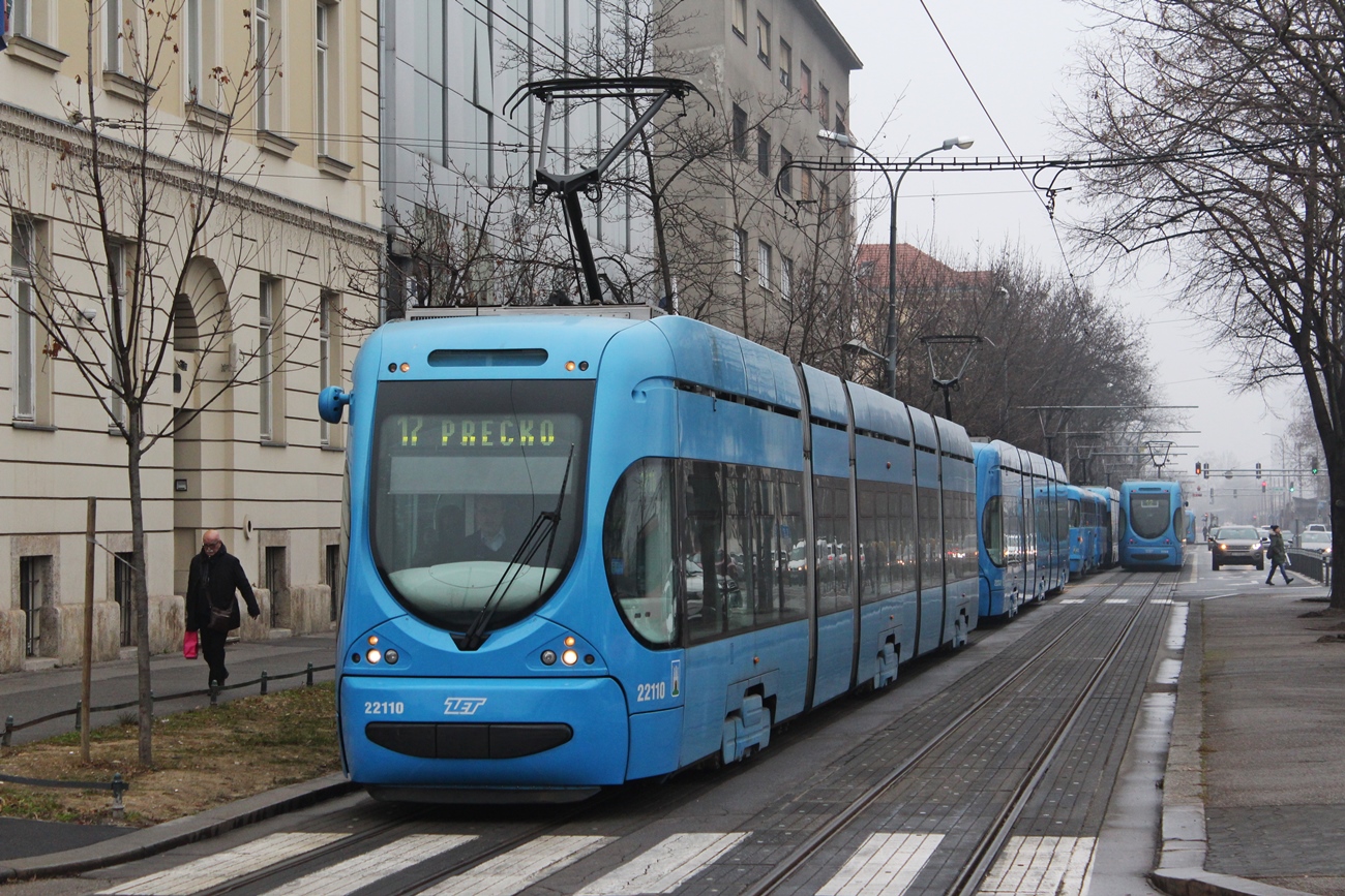 Загреб, Končar TMK 2200 № 22110
