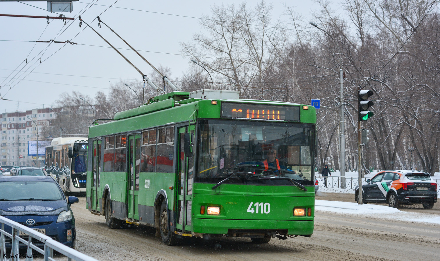 Novosibirsk, Trolza-5275.06 “Optima” # 4110 Novosibirsk, Trolza-5275.06 “Optima” # 4110