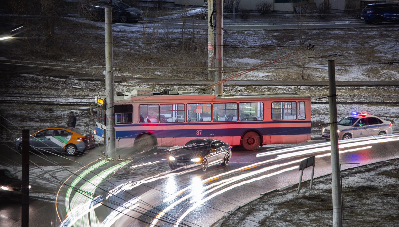 Самара, БТЗ-5276-04 № 87; Самара — Конечные станции и кольца (троллейбус); Самара — Происшествия