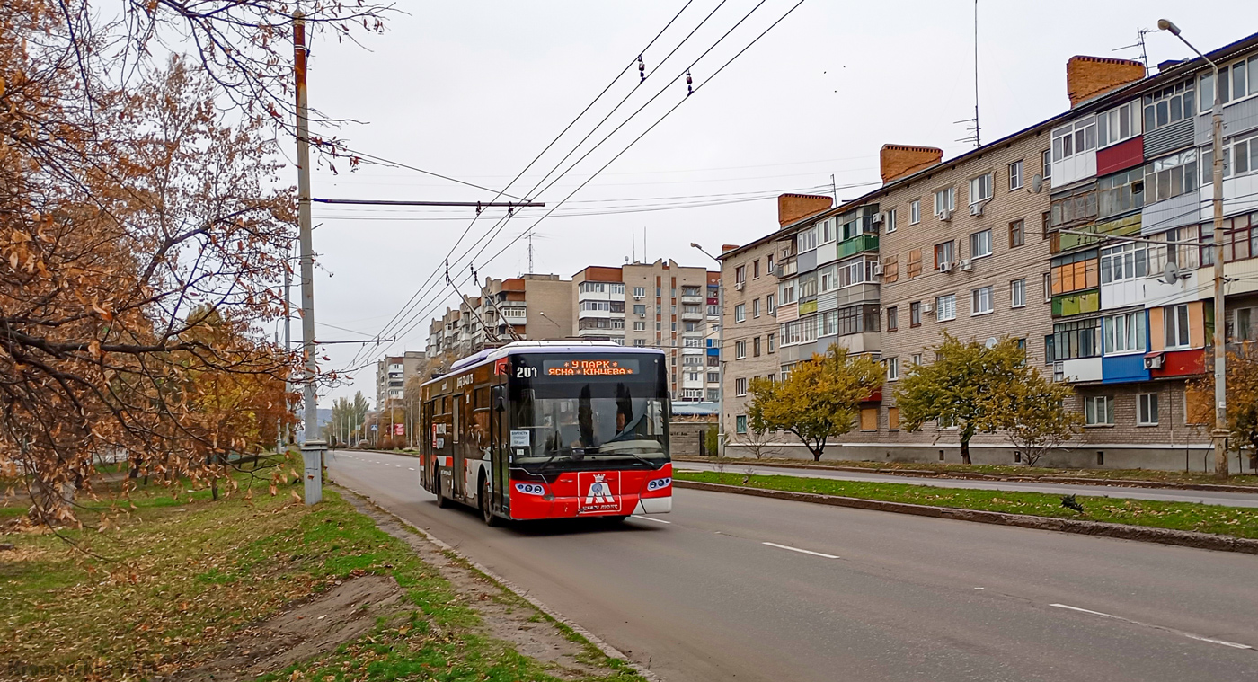 Sloviansk, LAZ E183A1 № 201