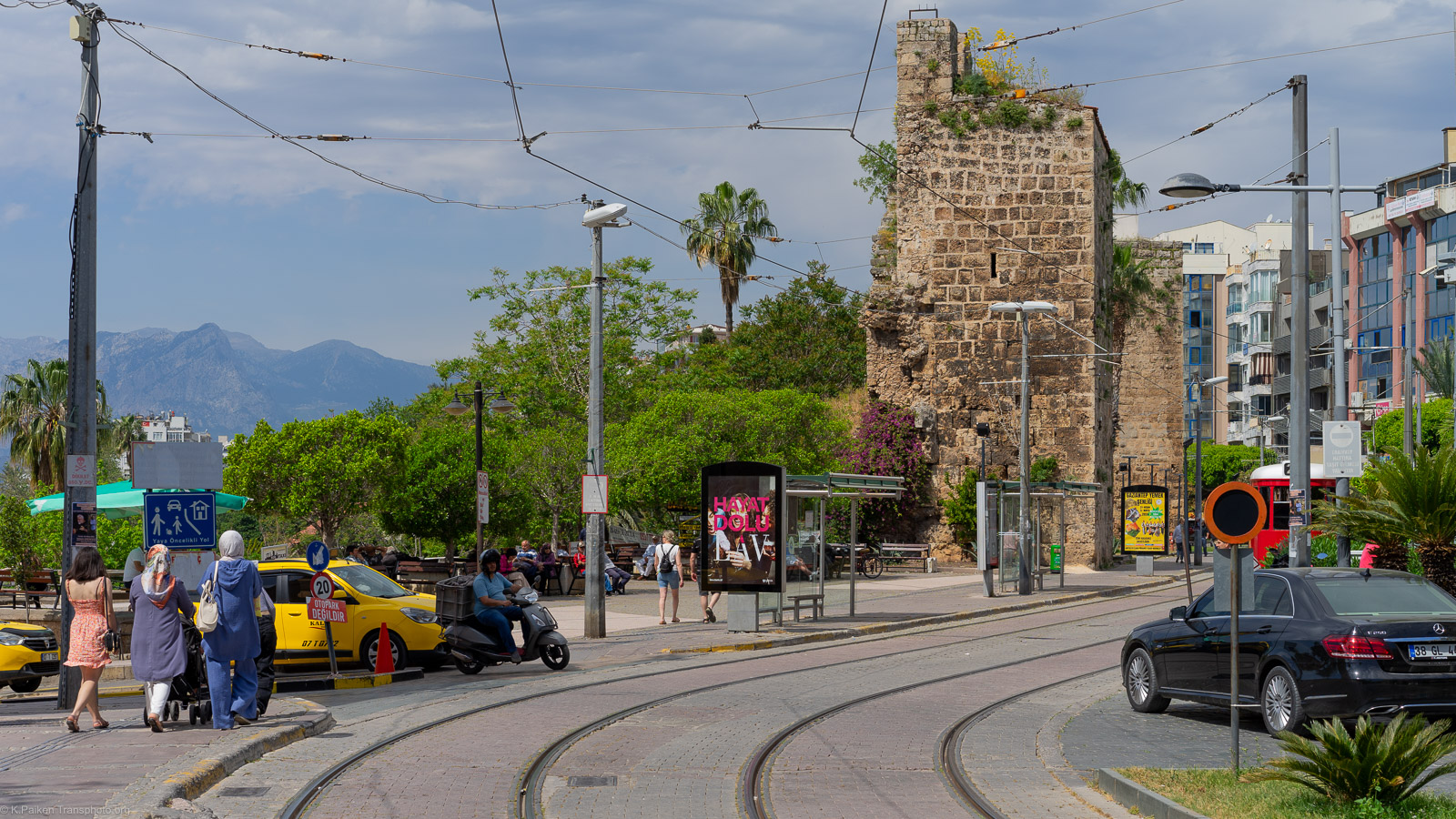 Анталья — Линии и инфраструктура — ностальгический трамвай Анталья — Линии и инфраструктура — ностальгический трамвай