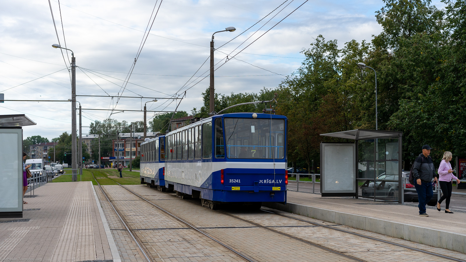 Рига, Tatra T3MR (T6B5-R) № 35241