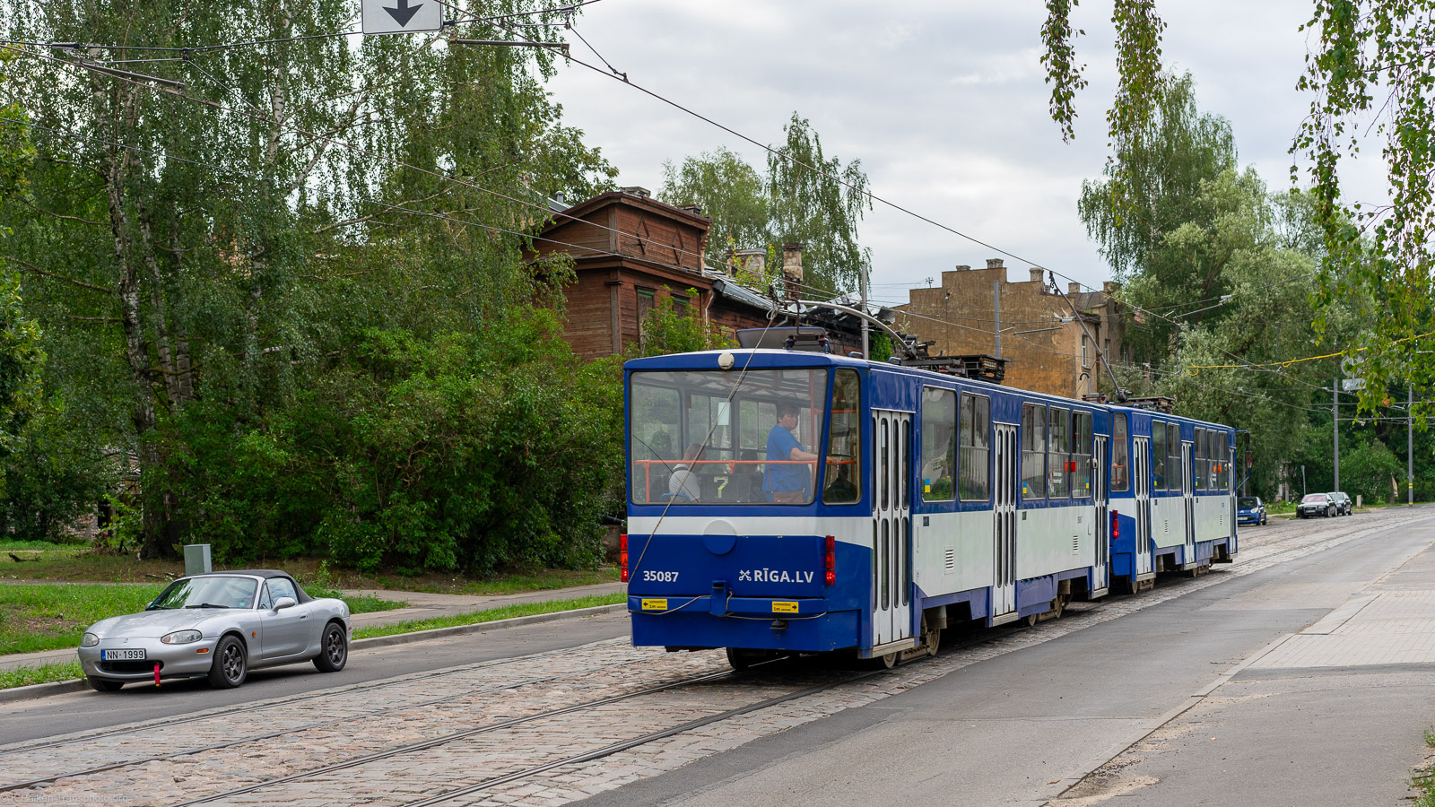 Рига, Tatra T3MR (T6B5-R) № 35087