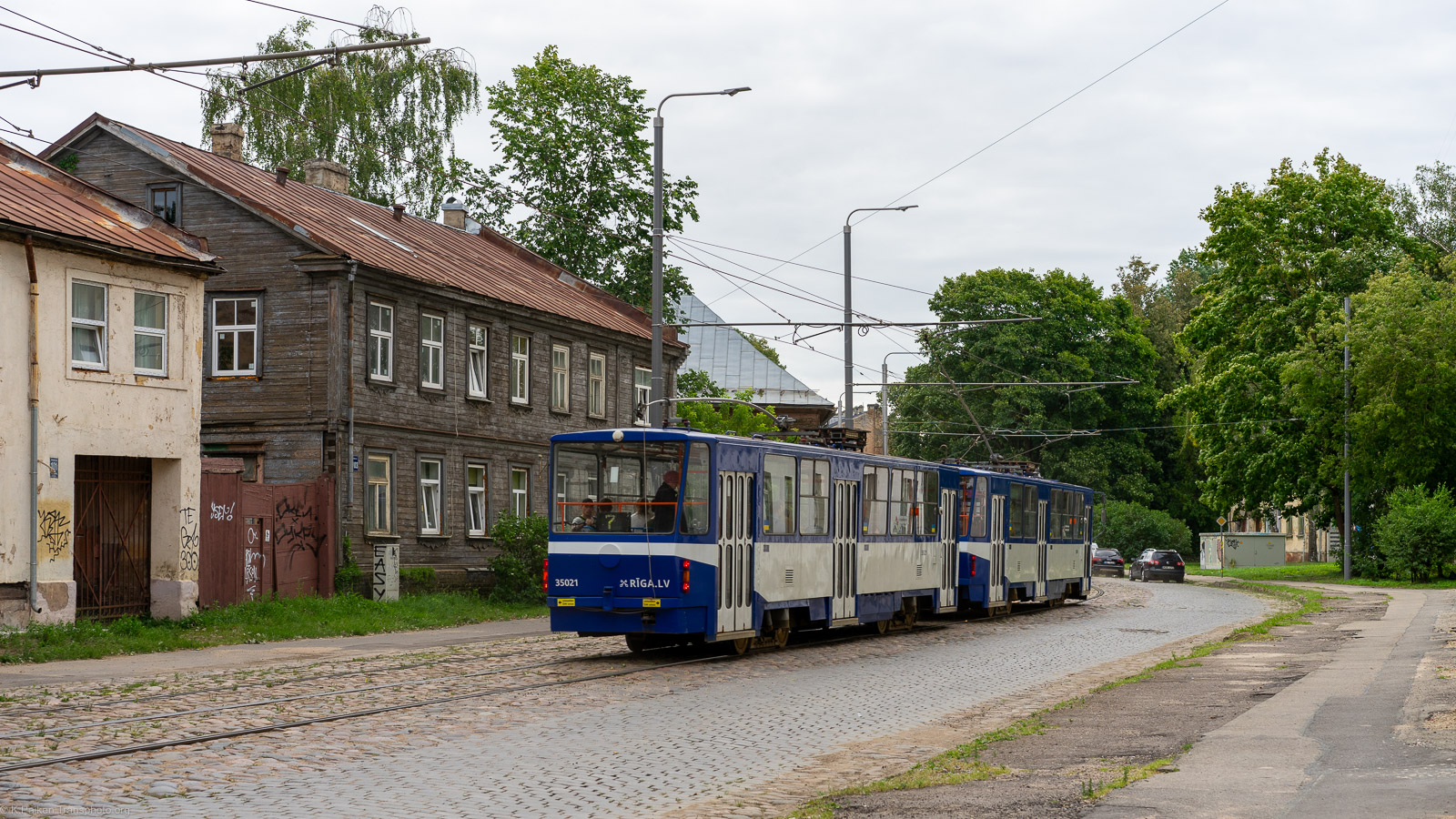 Рига, Tatra T3MR (T6B5-R) № 35021