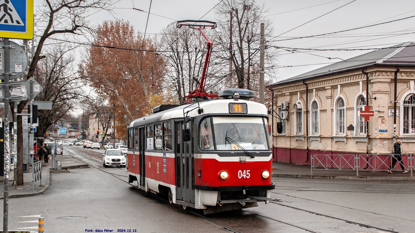 Краснодар, Tatra T3SU КВР ТМЗ № 045