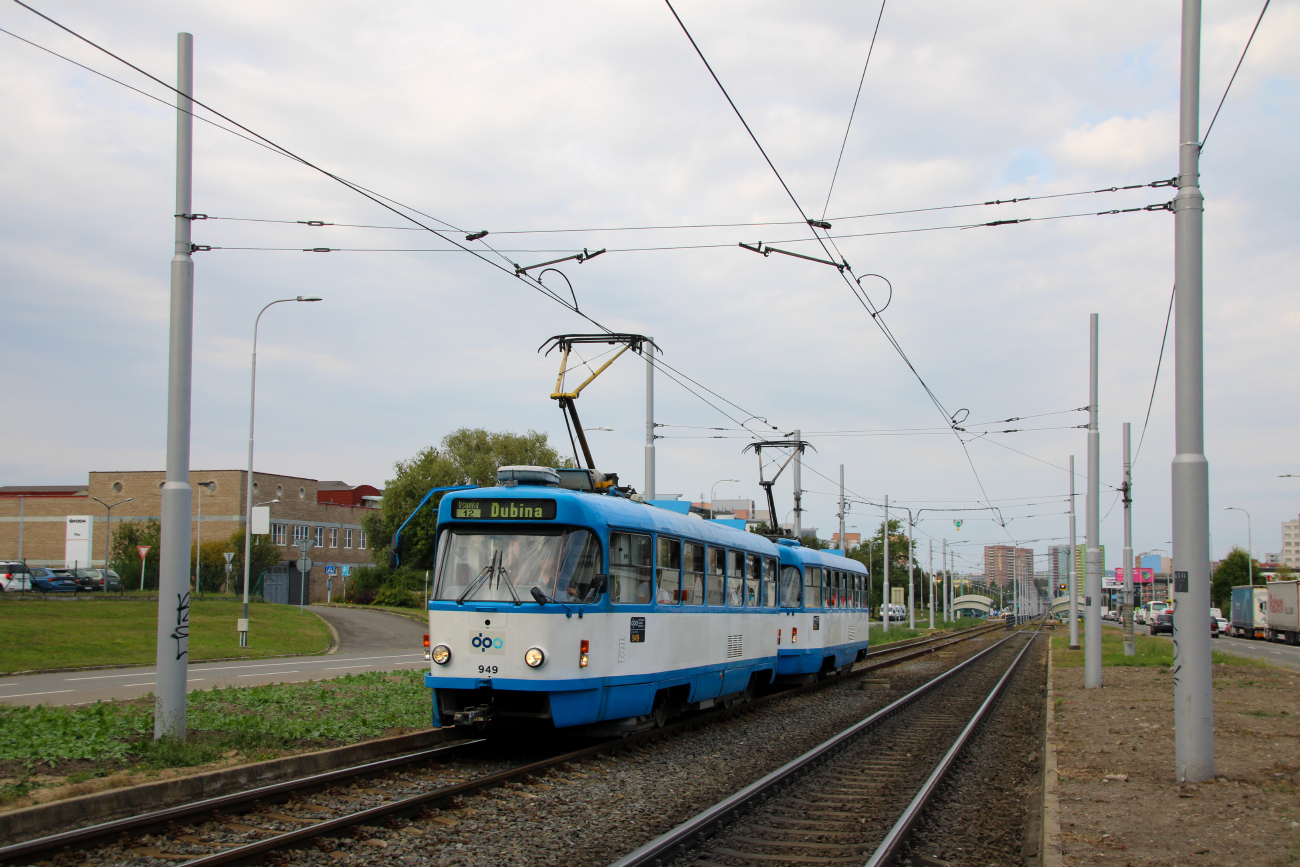 Острава, Tatra T3R.P № 949