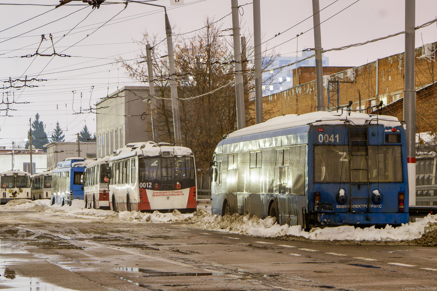 Химки, ЗиУ-682 КР Иваново № 0012; Химки, БКМ 321 № 0041