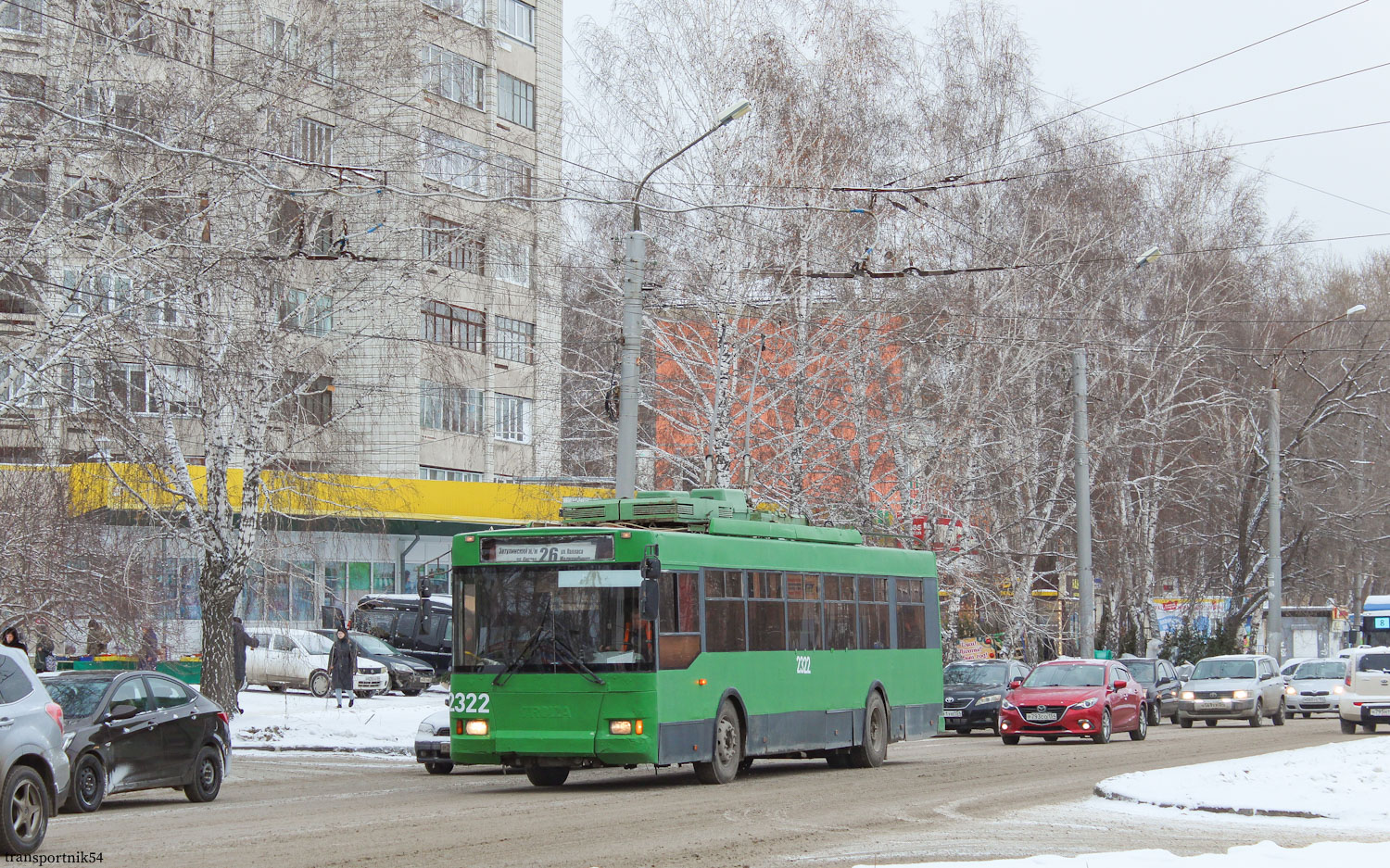 Novosibirsk, Trolza-5275.05 “Optima” # 2322