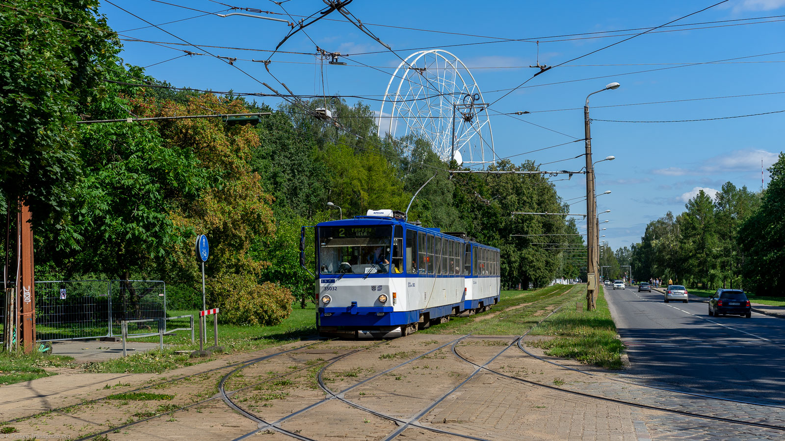 Рига, Tatra T3MR (T6B5-R) № 35032
