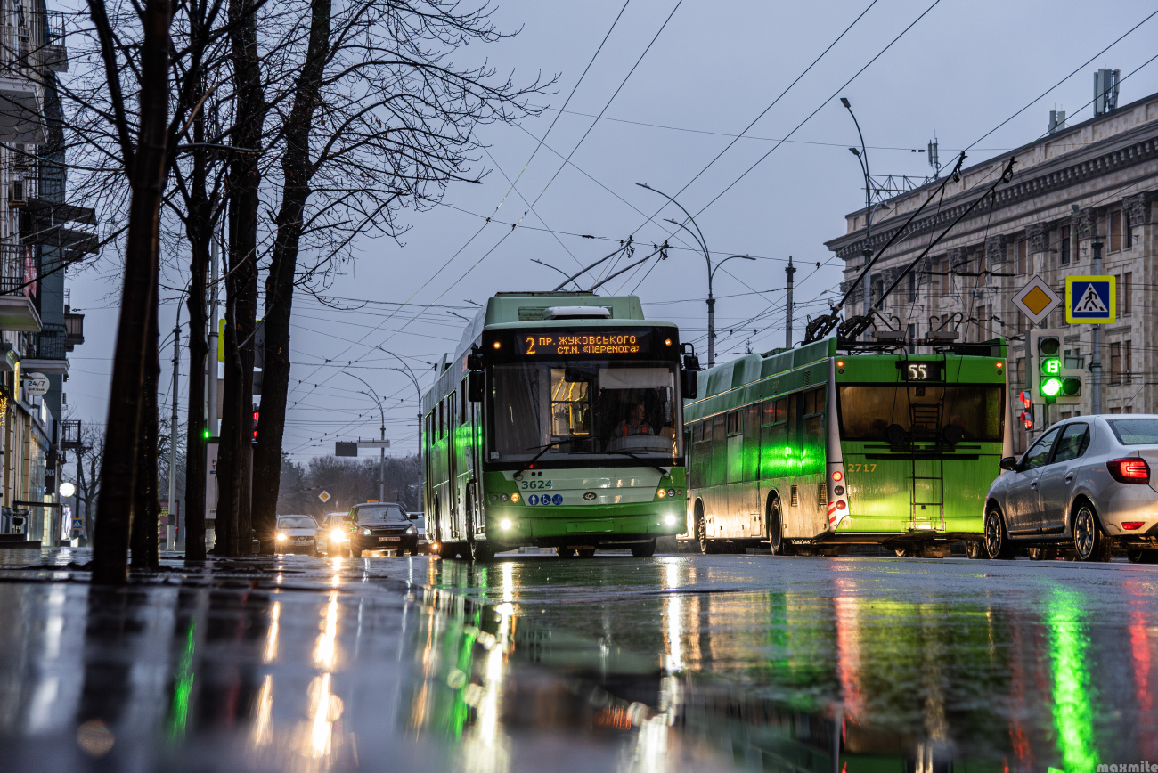 Харьков, Богдан Т70117 № 3624