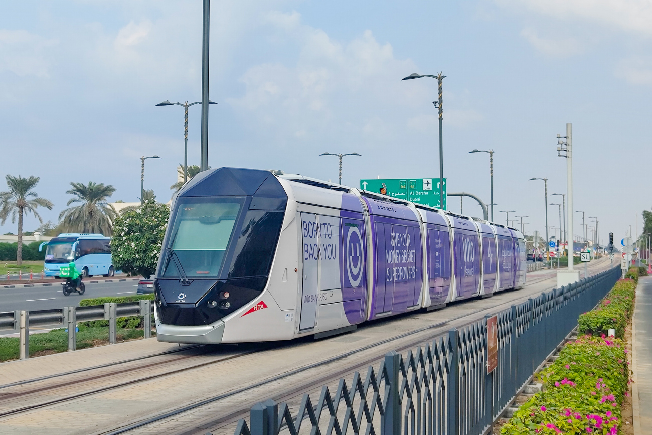 Дубай, Alstom Citadis 402 № 001
