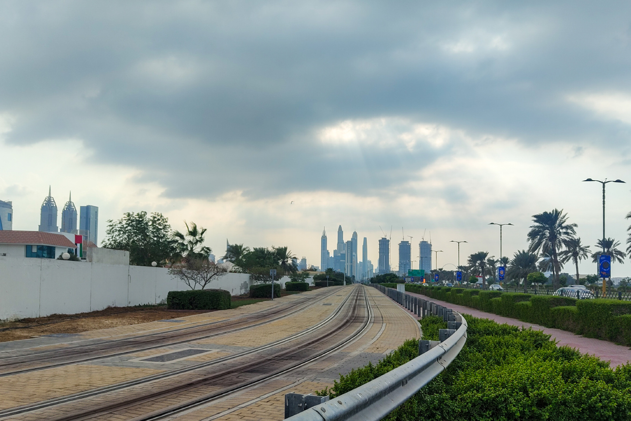 Дубай — Трамвайные линии и инфраструктура