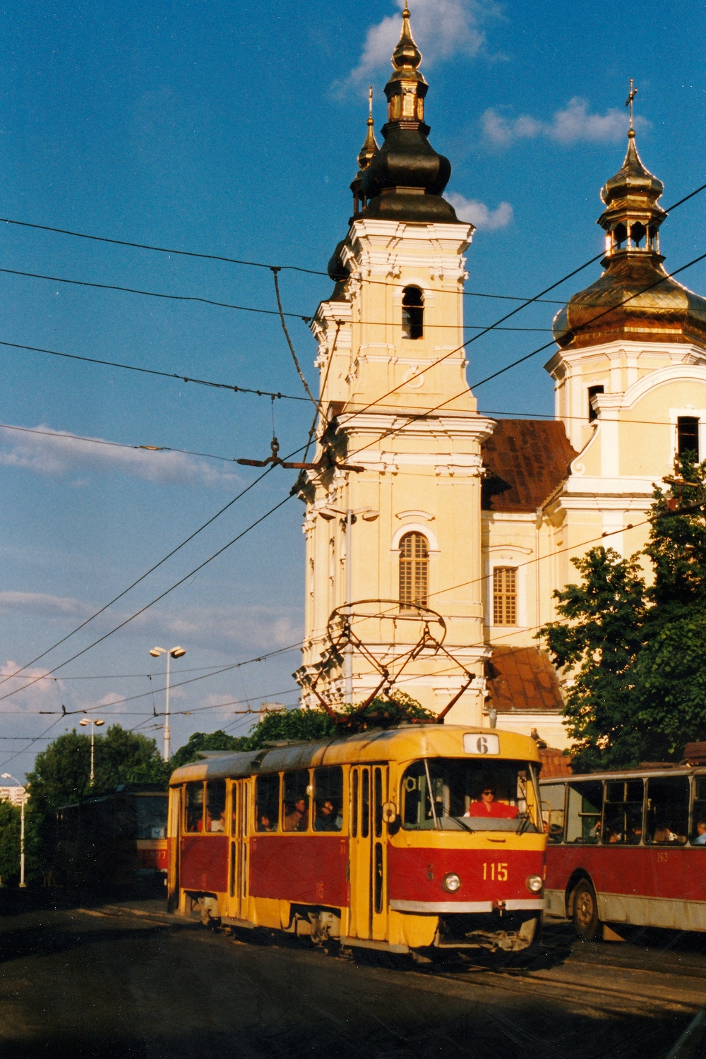 Винница, Tatra T4SU № 115