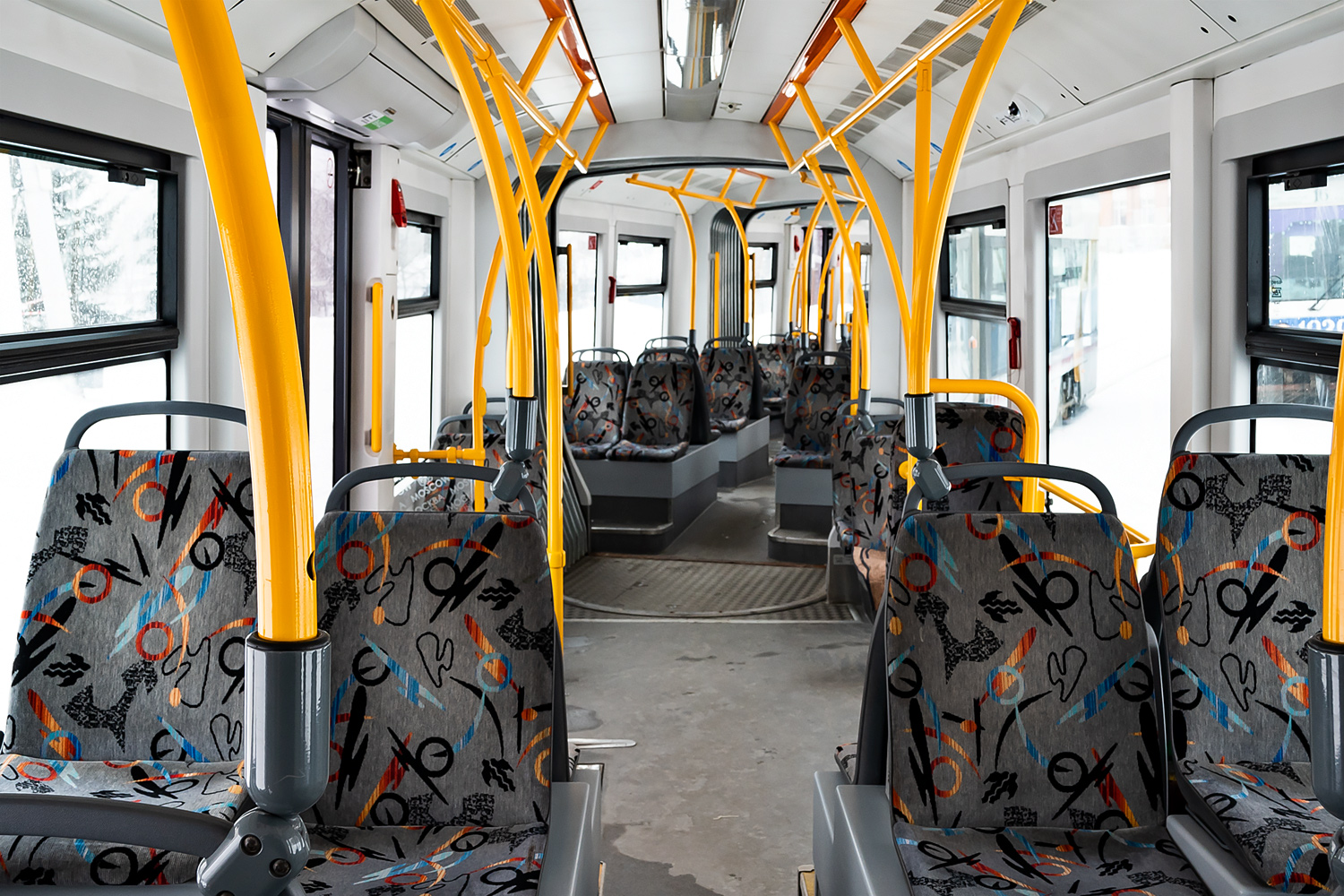 Уфа, 71-414 (Pesa Fokstrot) № 1218; Уфа — Салоны