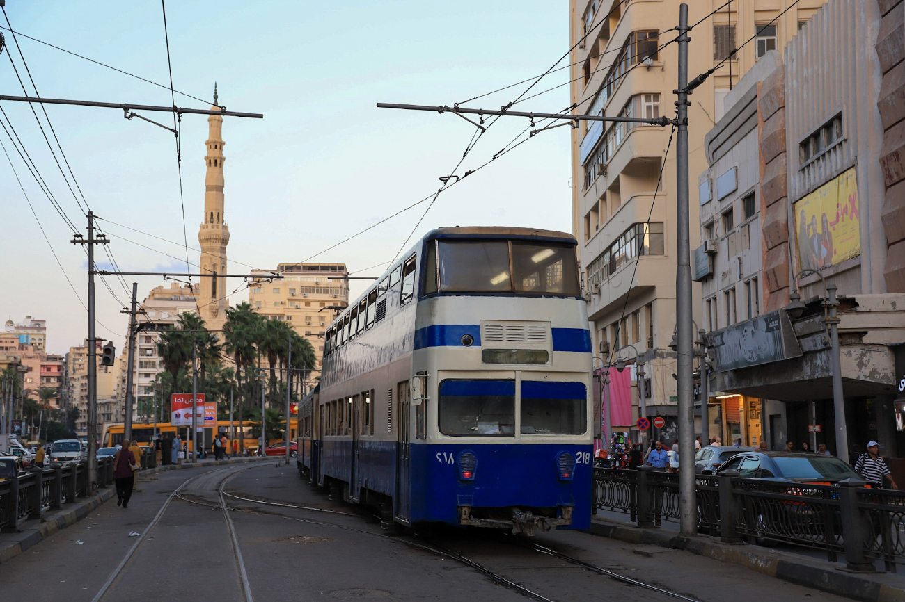 Александрия, Kinki Sharyo double deck № 218