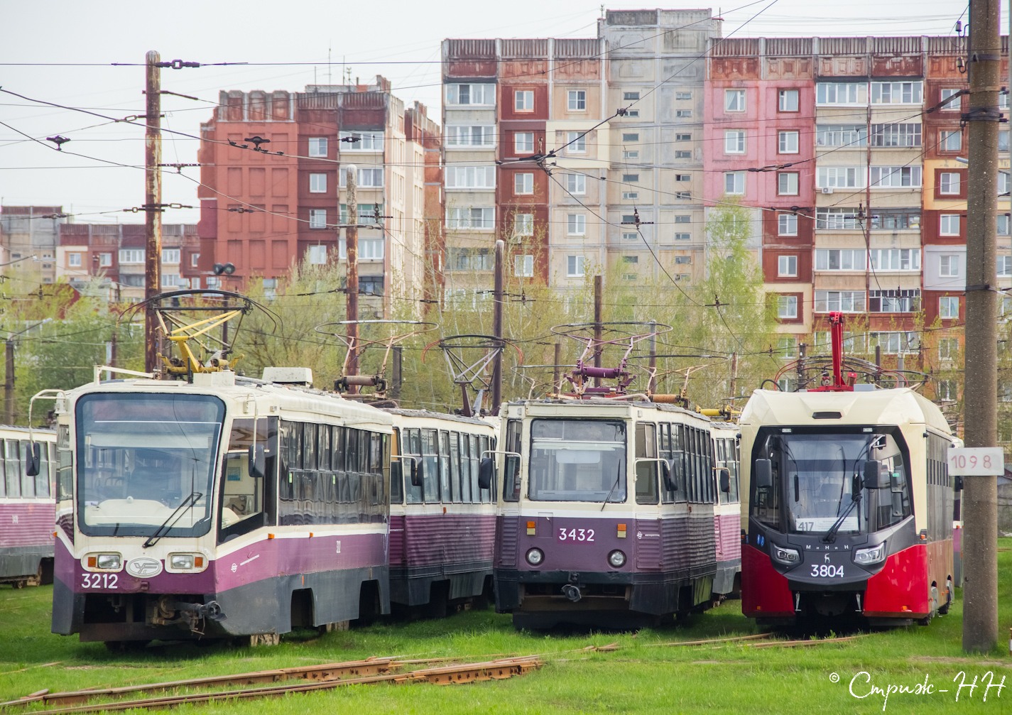 Нижний Новгород, 71-619А № 3212; Нижний Новгород, 71-605 (КТМ-5М3) № 3432