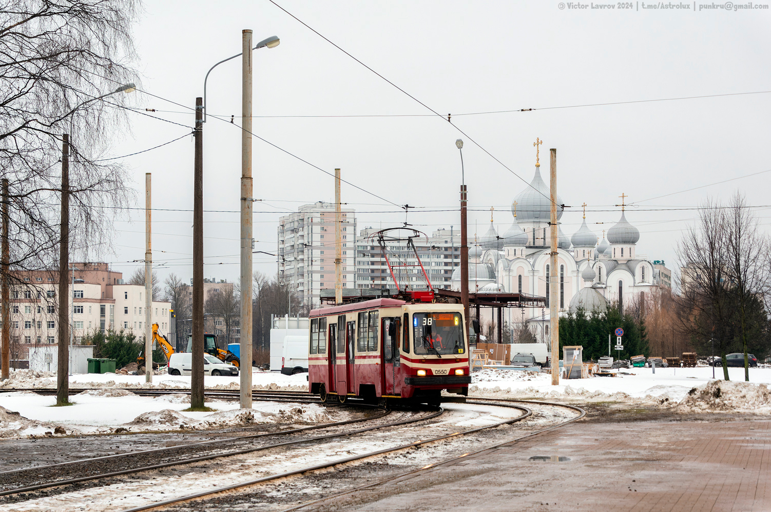 Санкт-Петербург, 71-134А (ЛМ-99АВ) № 0550