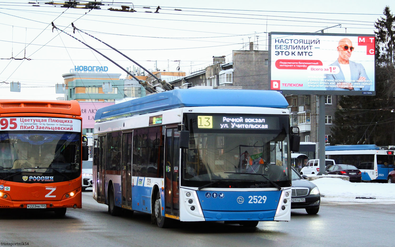 Novosibirsk, UTTZ-6241.01 “Gorozhanin” № 2529