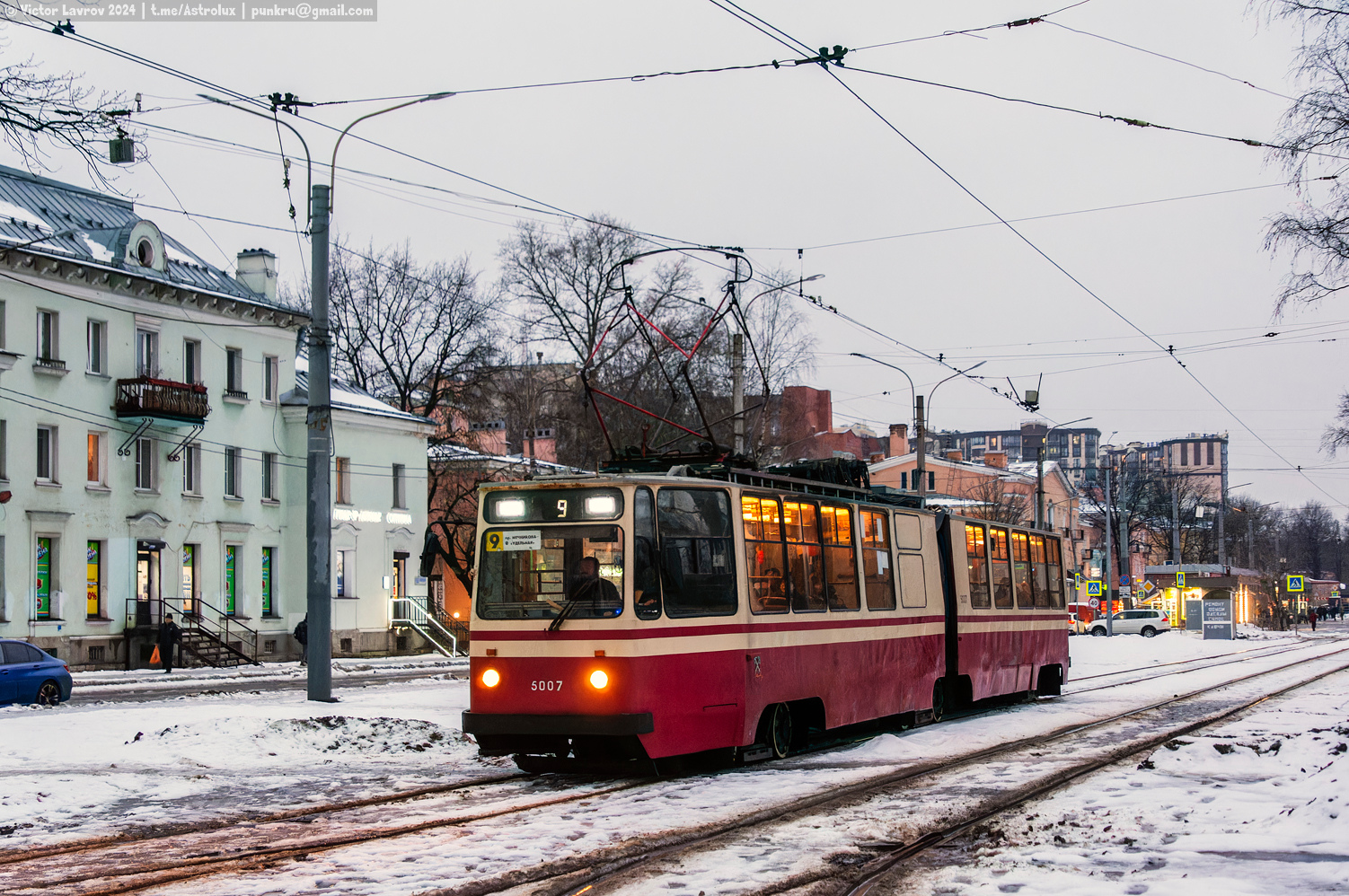 Санкт-Петербург, ЛВС-86К № 5007
