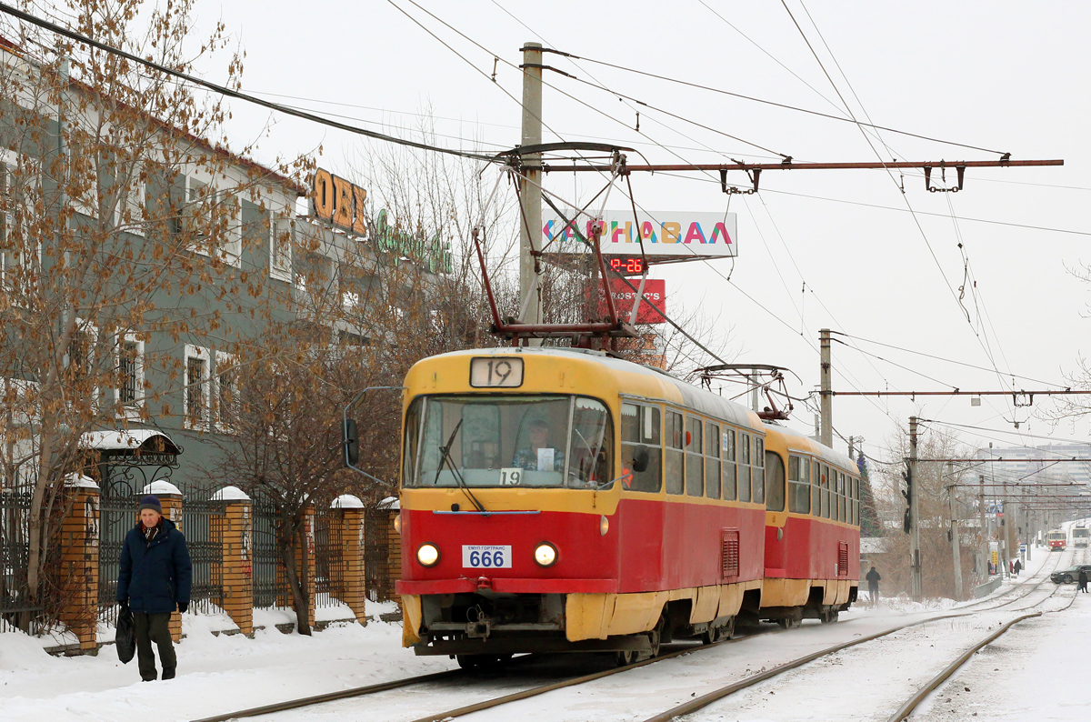 Jekaterinburga, Tatra T3SU № 666