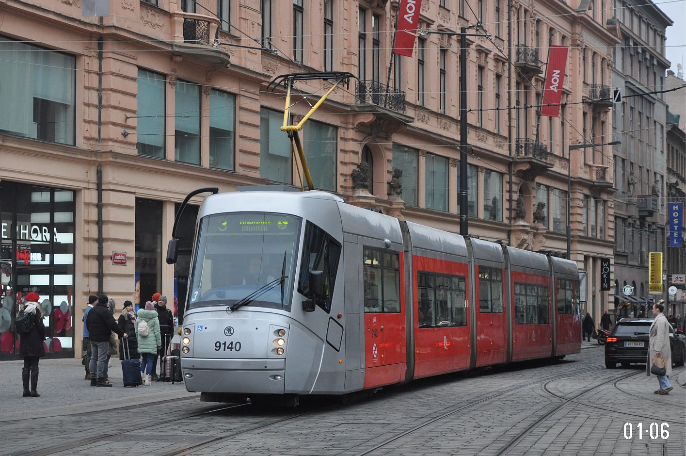 Прага, Škoda 14T Elektra № 9140