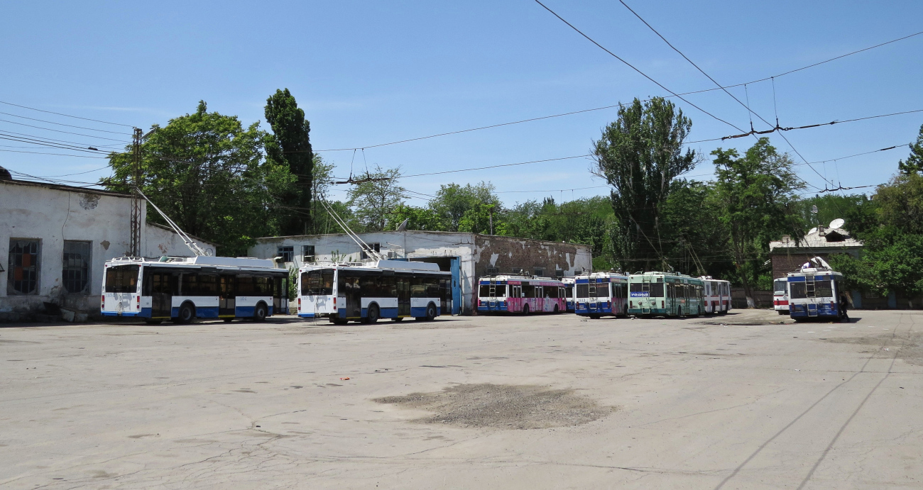 Бишкек — Троллейбусные депо