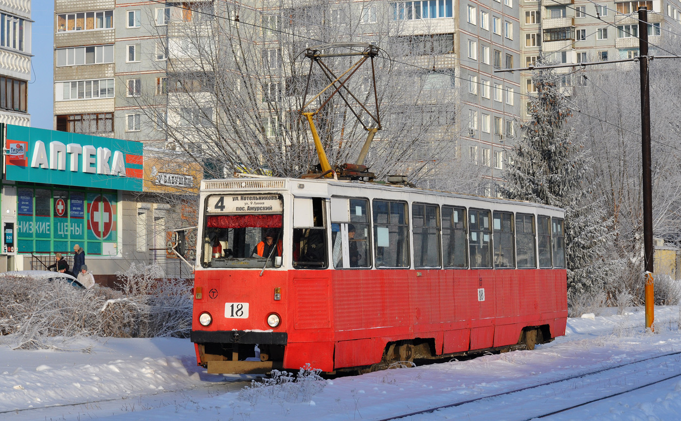 Омск, 71-605 (КТМ-5М3) № 18