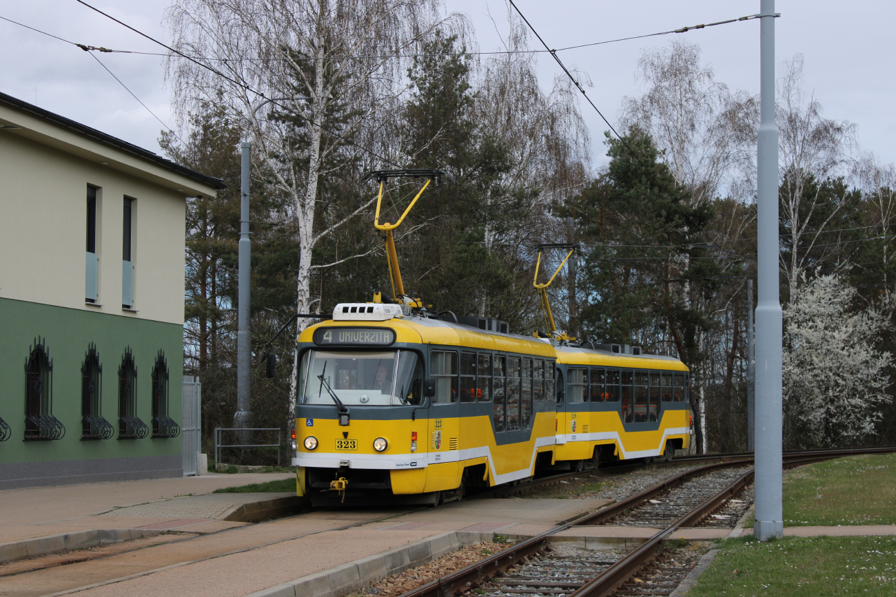 Plzeň, Tatra T3R.PLF № 323