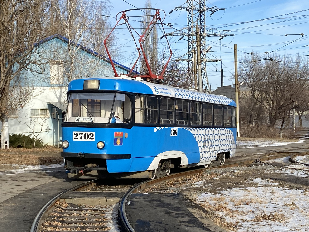 Волгоград, Tatra T3SU № 2702