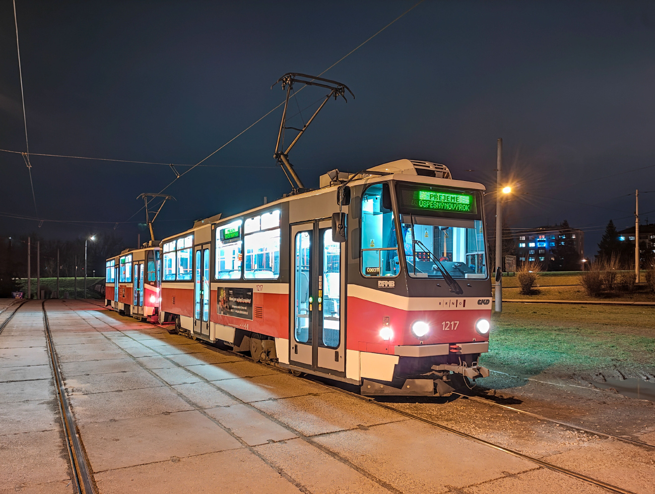 Brno, Tatra T6A5 — 1217