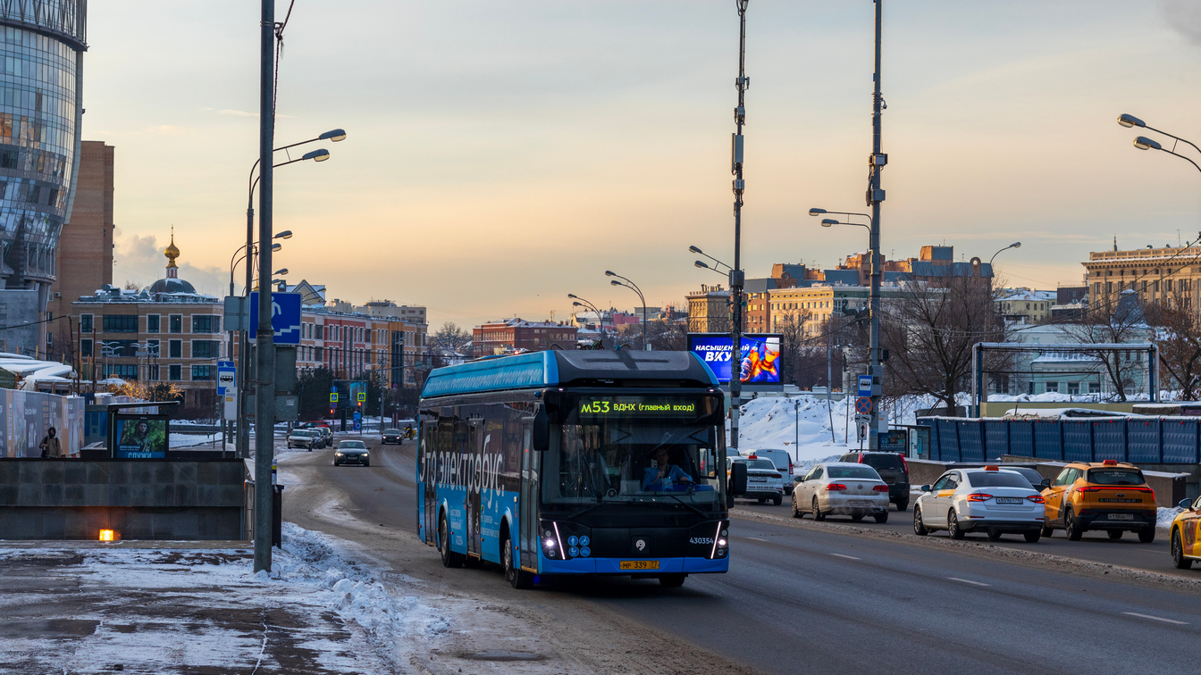 Москва, ЛиАЗ-6274 № 430354
