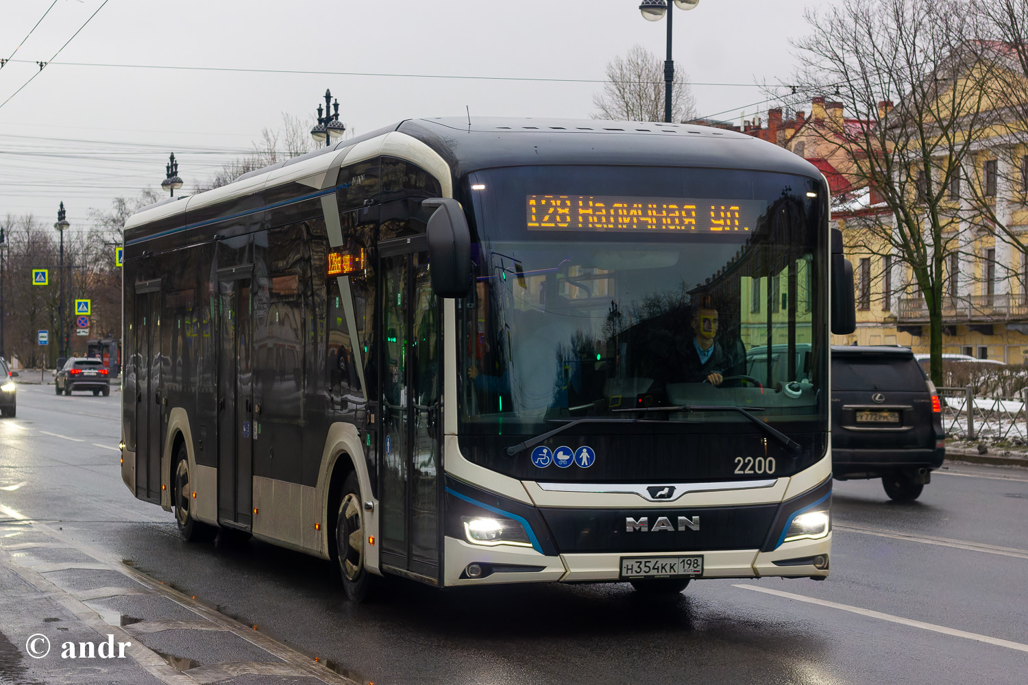 Санкт-Петербург, MAN 12C Lion's City 12 E NL367 № 2200