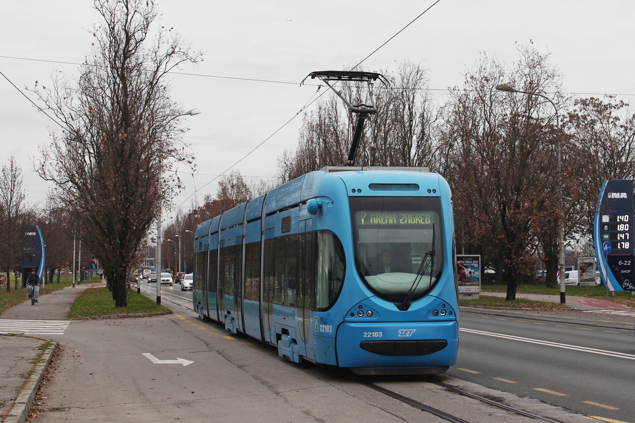Zagreb, Končar TMK 2200 Nr. 22103