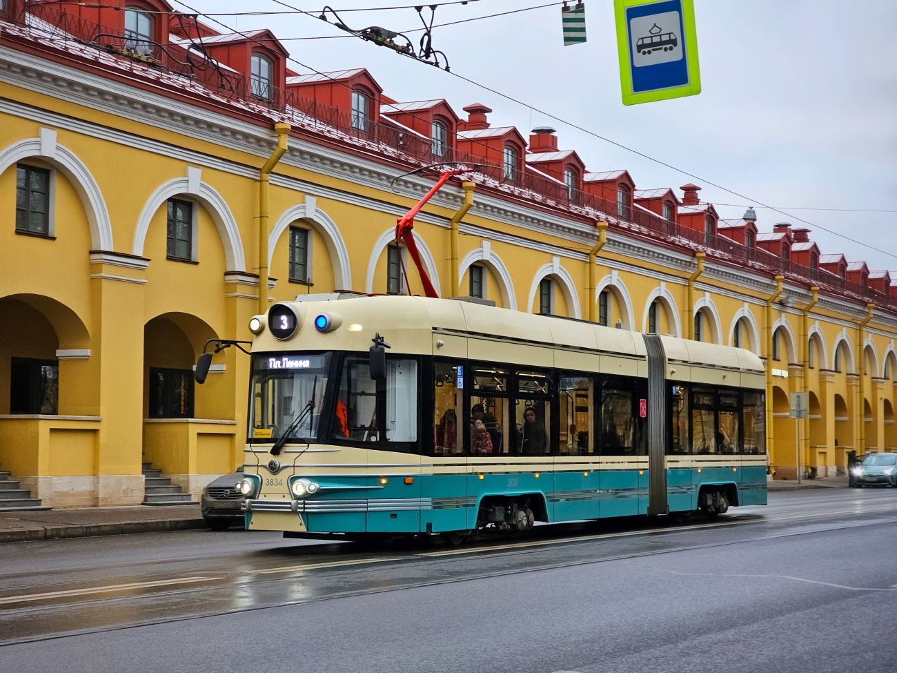 Saint-Petersburg, 71-421R "Dovlatov" # 3834 Saint-Petersburg, 71-421R "Dovlatov" # 3834