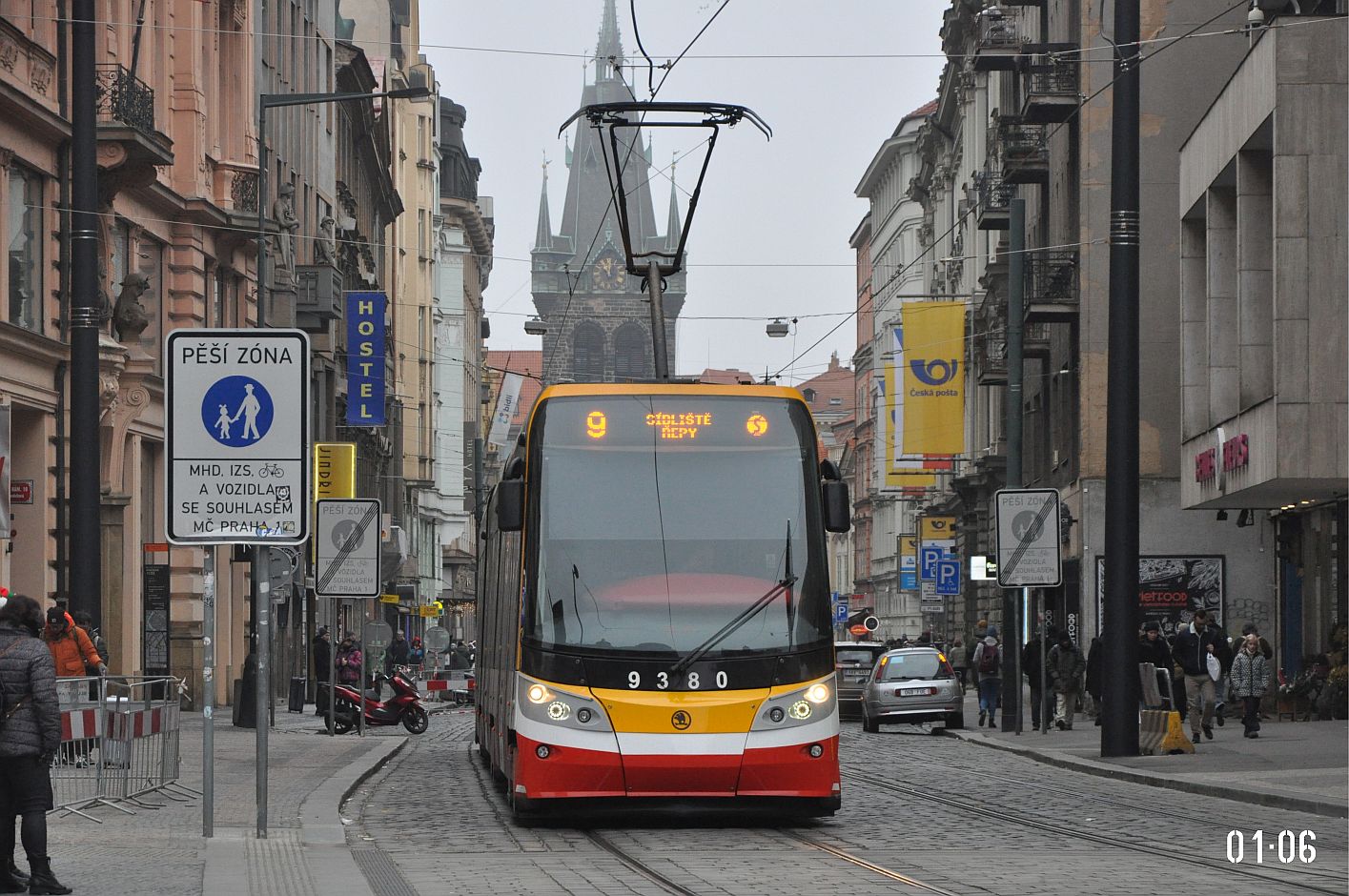 Прага, Škoda 15T5 ForCity Alfa Praha № 9380