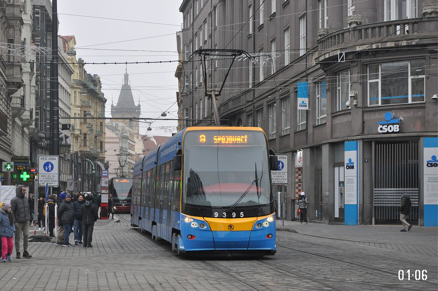 Praga, Škoda 15T6 ForCity Alfa Praha Nr. 9395