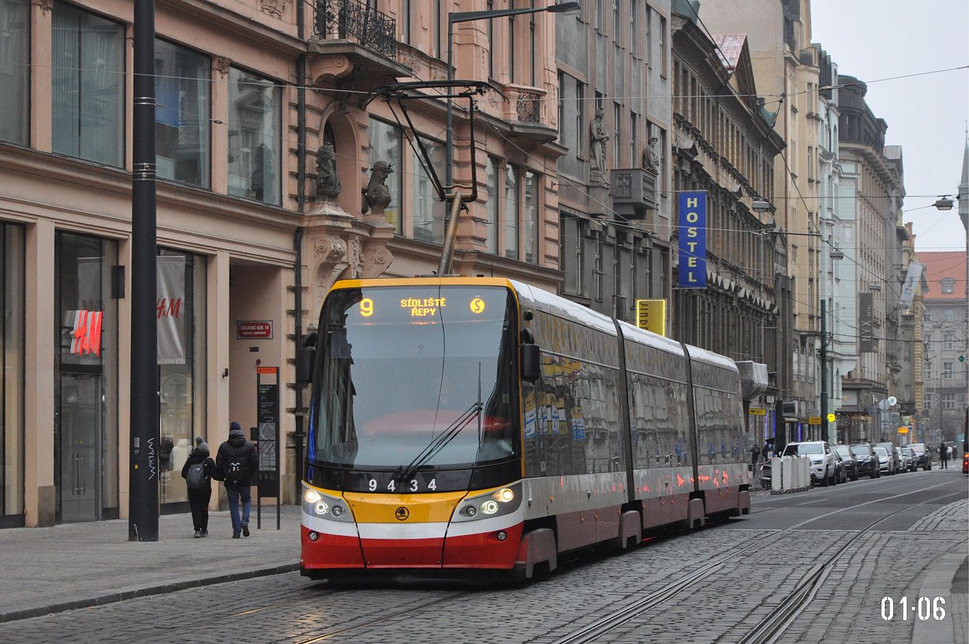 Прага, Škoda 15T7 ForCity Alfa Praha № 9434