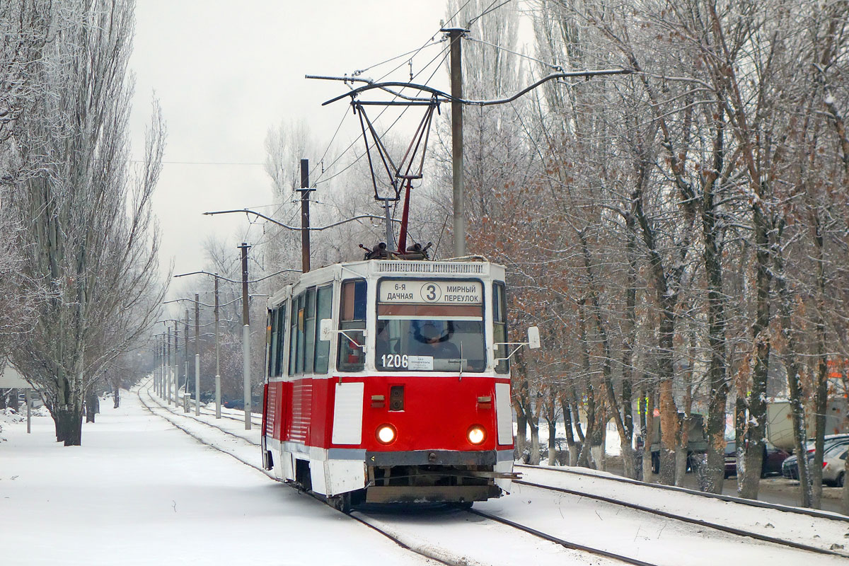 Саратов, 71-605 (КТМ-5М3) № 1206