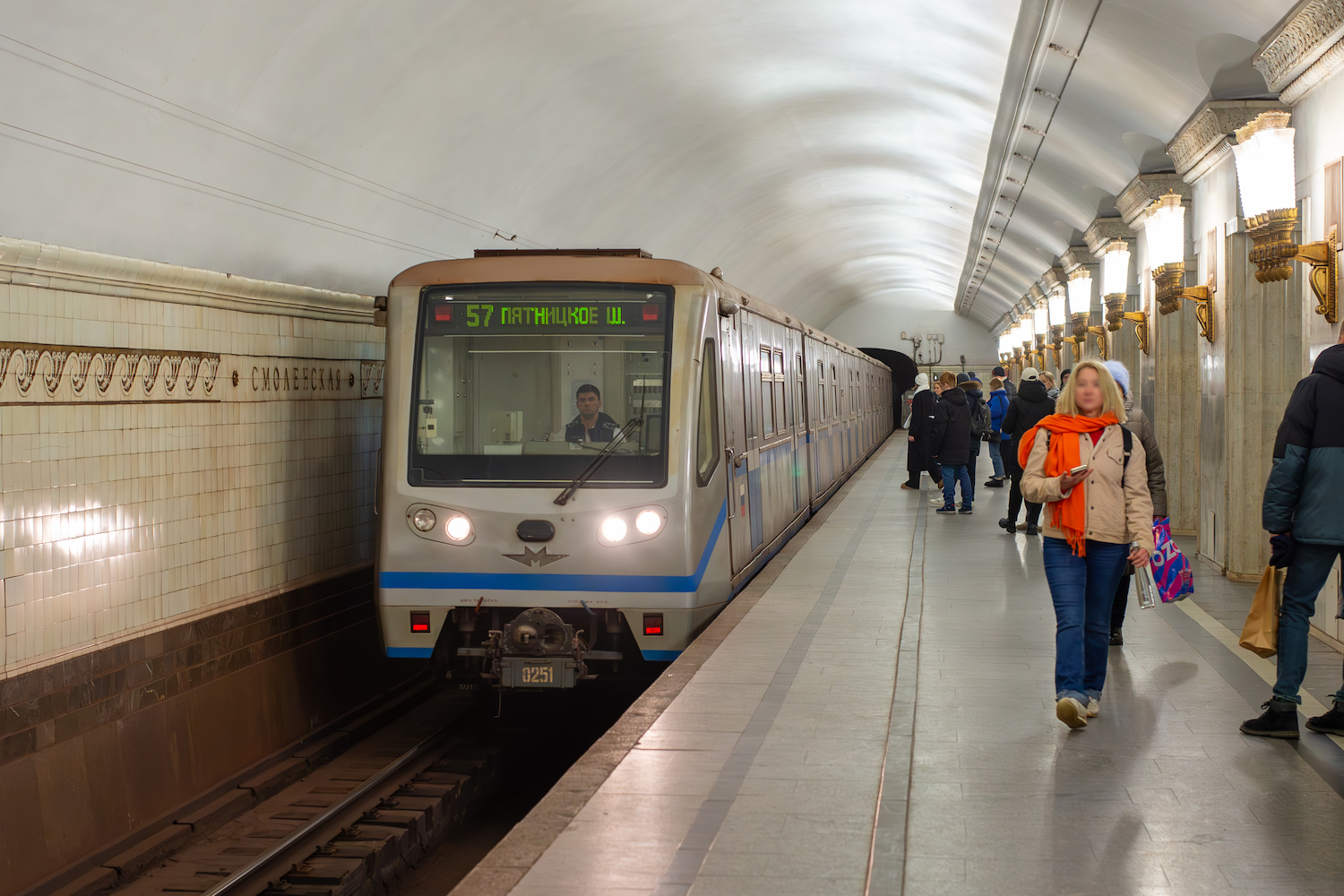 Москва, 81-740.4 «Русич» № 0251