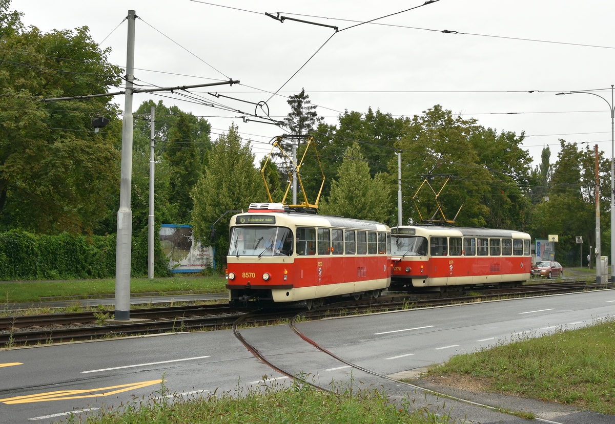 Прага, Tatra T3R.P № 8570