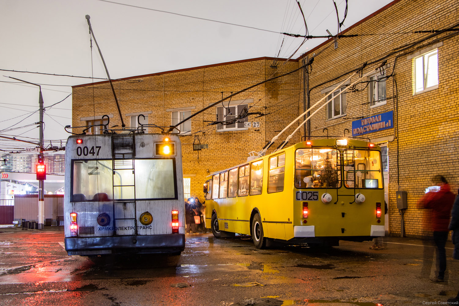 Химки, БКМ 321 № 0047; Химки, ЗиУ-682Г-016  [Г0М] № 0025