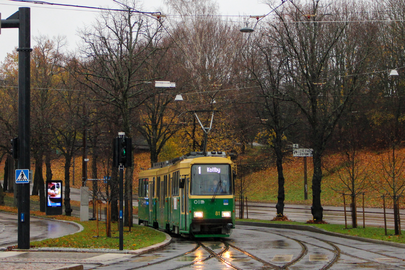 Хельсинки — Эспоо, Valmet MLNRV2 № 81