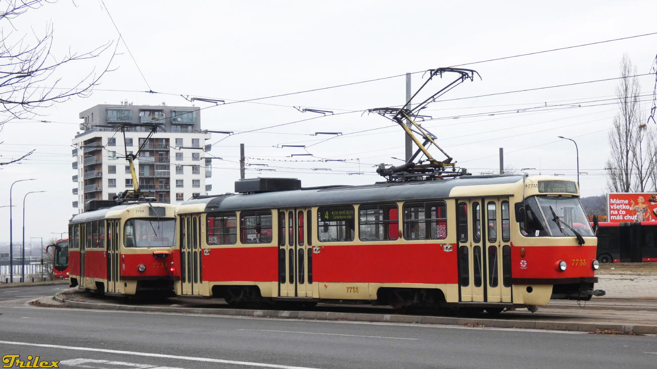 Pozsony, Tatra T3M — 7733