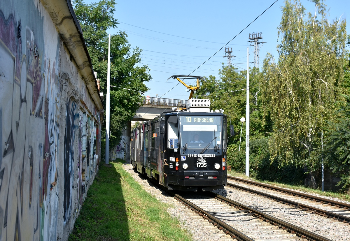 Брно, Tatra KT8D5N № 1735