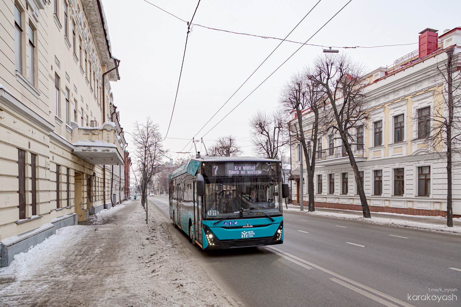 Казань, МАЗ-303Т22 № 1019