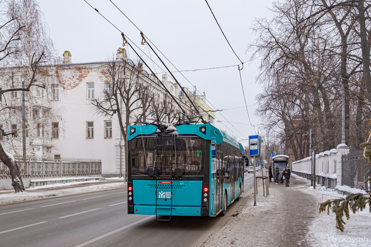 Казань, МАЗ-303Т22 № 1019