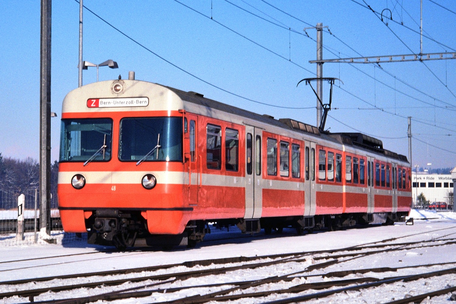 Берн, SIG/BBC Be 4/8 № 48