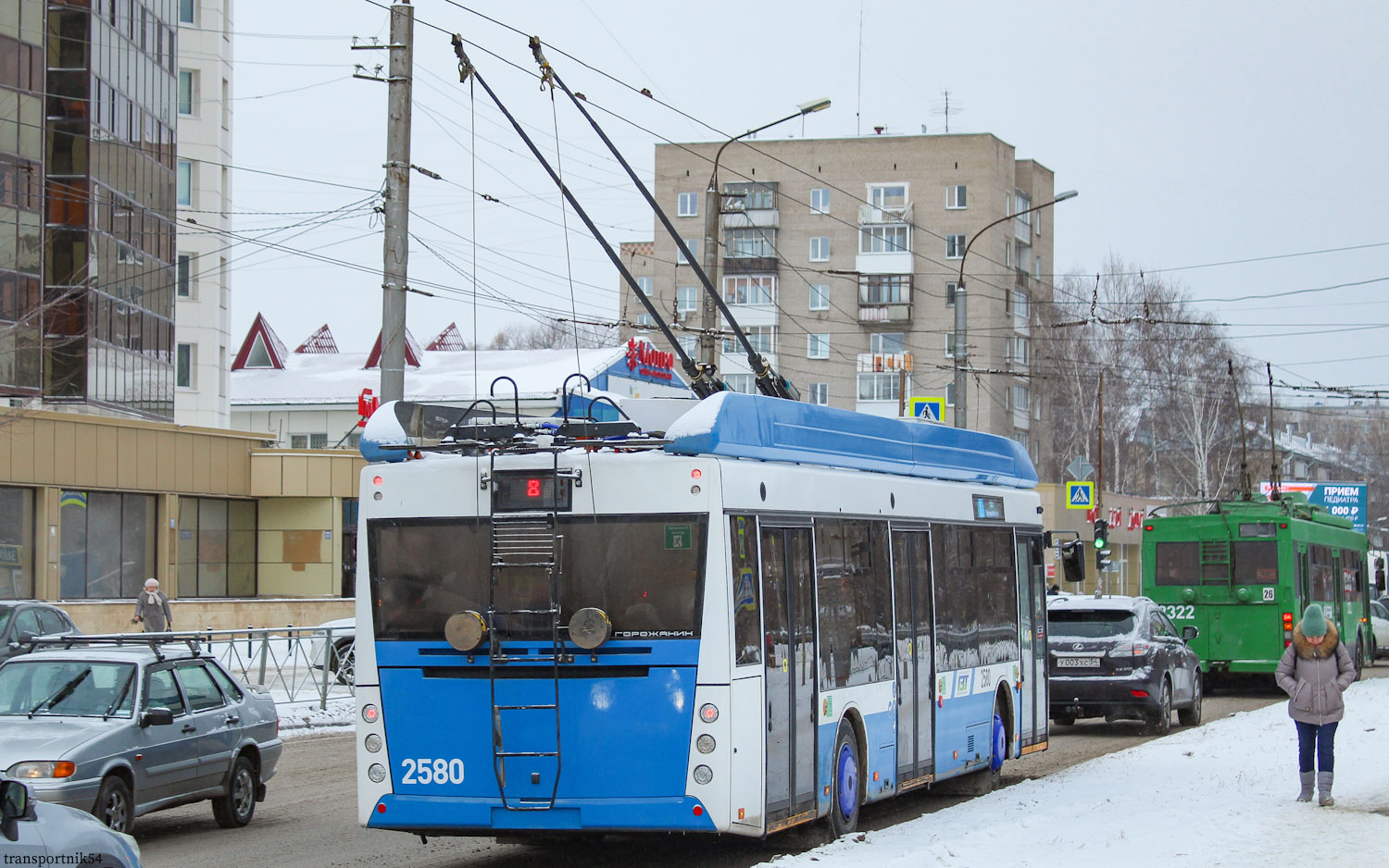 Новосибирск, УТТЗ-6241.01 «Горожанин» № 2580